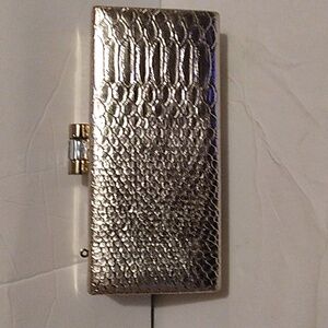 Jessica McClintock hardshell beautiful evening clutch